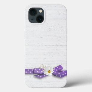 Cosmos and Polka Dot Ribbon  iPhone 13 Case
