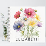 Cosmos Birth Month Flower Customised Gift For Her Notebook<br><div class="desc">Make her special day even more memorable with the Cosmos Birth Month Flower Customised Gift For Her Notebook. Whether you're celebrating Mother's Day, expressing gratitude to a teacher, thanking your bridesmaids, proposing to your maid of honour, surprising your best friend, gifting your sister for Christmas, or commemorating a birthday in...</div>