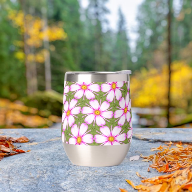 Cosmos Flowers Pattern (Outdoor)