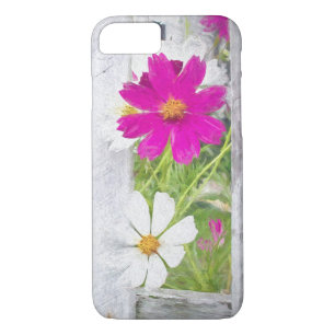 Cosmos garden impressionism Case-Mate iPhone case