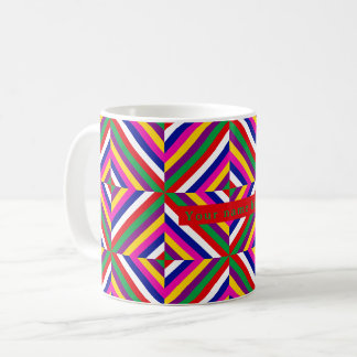 Cosmos-infinite Personalised Mug - Green/Red