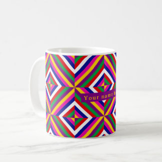 Cosmos-infinite Personalised Mug - Yellow/Purple