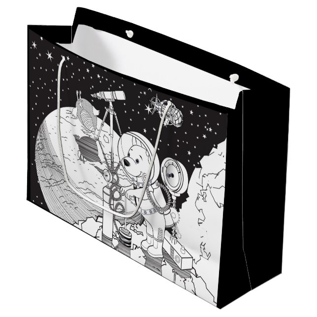 cosmos large gift bag (Front Angled)