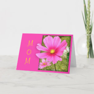 Cosmos Mother's Day Card