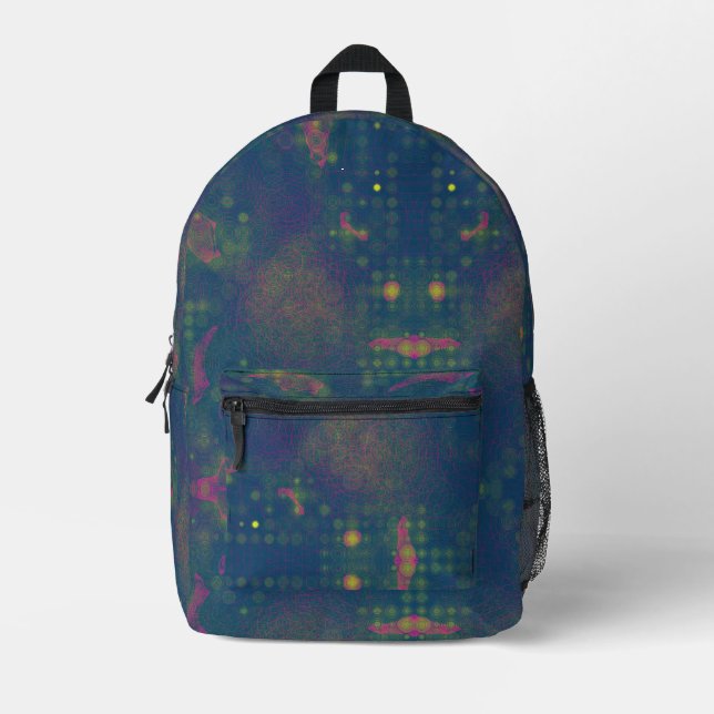 Cosmos Printed Backpack (Front)