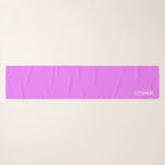 Cosmos purple color name scarf<br><div class="desc">Cosmos purple color name</div>
