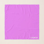 Cosmos purple color name scarf<br><div class="desc">Cosmos purple color name</div>