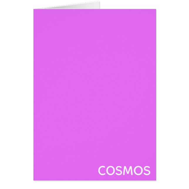 Cosmos purple colour name (Front)