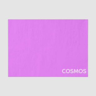 Cosmos purple colour name tissue paper
