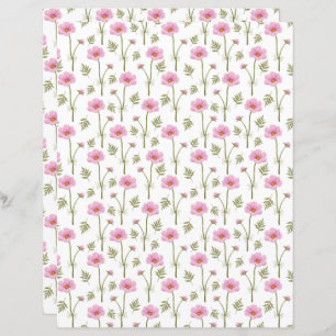 Cosmos Scrapbook Paper