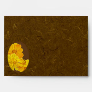 Cosmos Thank You Flowers Envelopes
