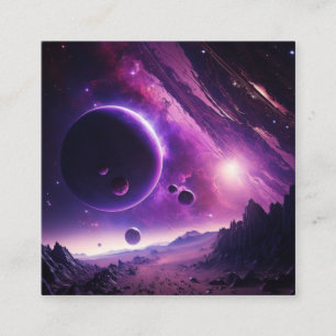 Cosmos Visitenkarte Square Business Card