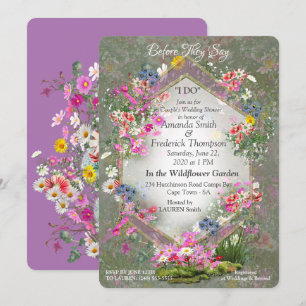 Cosmos Wilderness Wild-Flowers Invitation