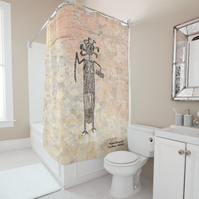 Coso Range - California Shower Curtain (In Situ)