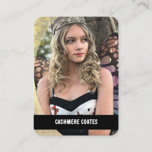 Cosplay Character Custom Trading Cards   QR Code W