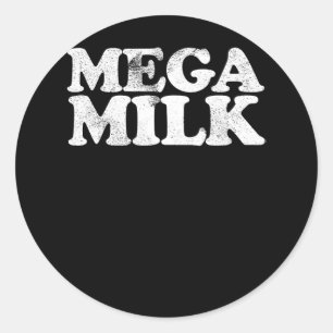 Cosplay Lover   Anime Mega Milk Anime Girl cosplay Classic Round Sticker