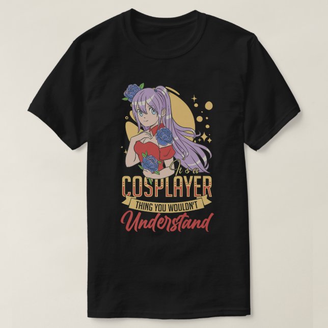 Cosplaying Anime Cosplayer Ideas Cosplay Manga Pre T-Shirt (Design Front)