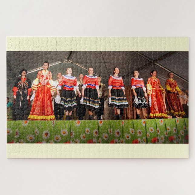 Cossack dancers jigsaw puzzle (Horizontal)
