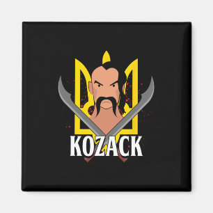 Cossack Ukraine Ukrainian Kiev Homeland Country St Magnet