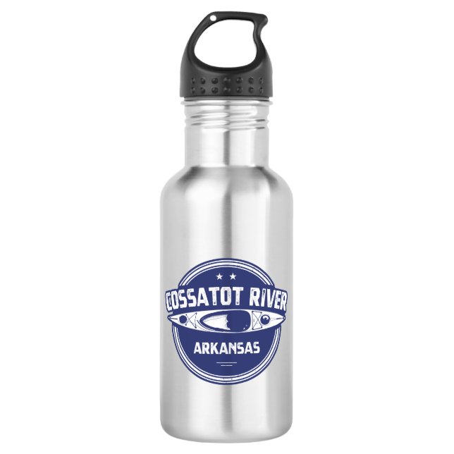 Cossatot River Arkansas Kayaking 532 Ml Water Bottle (Front)