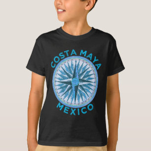 Costa Maya Design Vintage Costa Maya Comp Rose  T-Shirt
