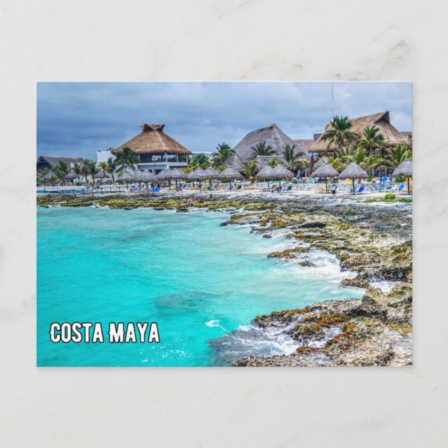 Costa Maya Mexico Postcard (Front)