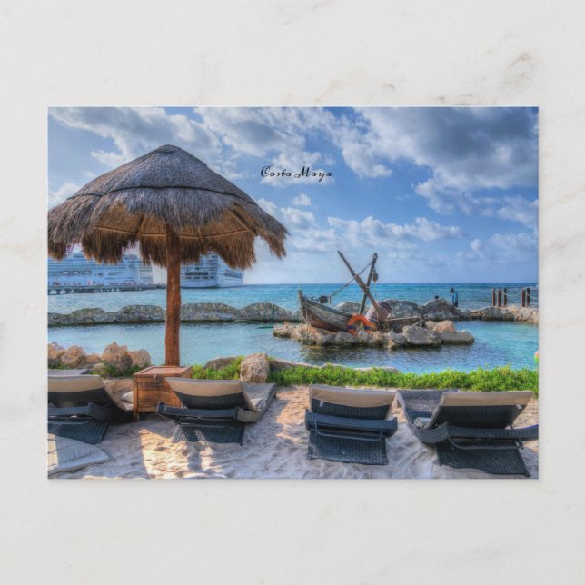 Costa Maya, Mexico Postcard (Front)