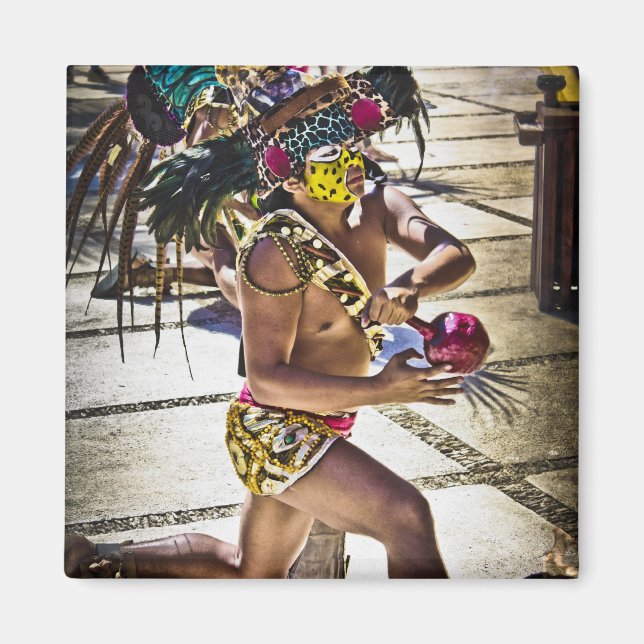 Costa Mayan Ritual Magnet (Front)