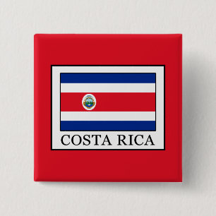 Costa Rica 15 Cm Square Badge