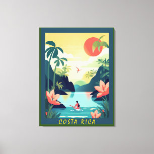 COSTA RICA #1 CANVAS PRINT