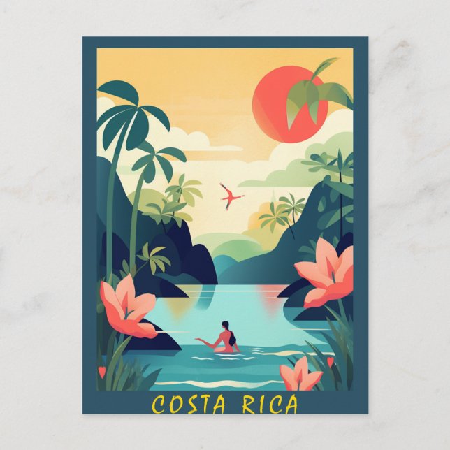 COSTA RICA #1 POSTCARD (Front)