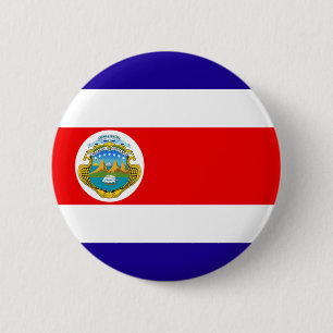 Costa Rica 6 Cm Round Badge