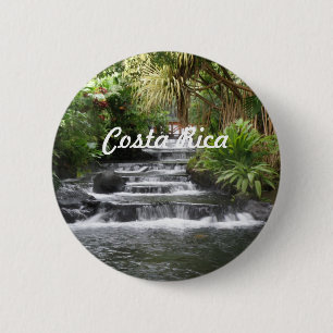 Costa Rica 6 Cm Round Badge