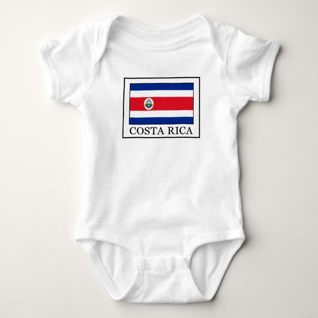 Costa Rica Baby Bodysuit (Front)