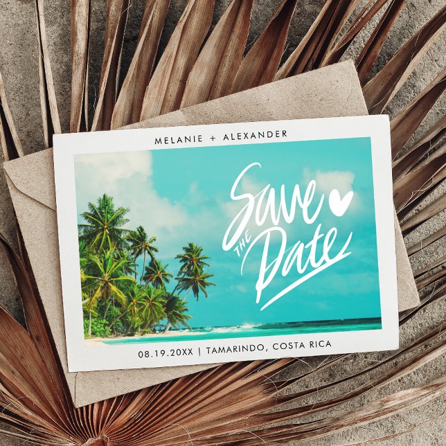 Costa Rica Beach Destination Wedding Save the Date (Creator Uploaded)