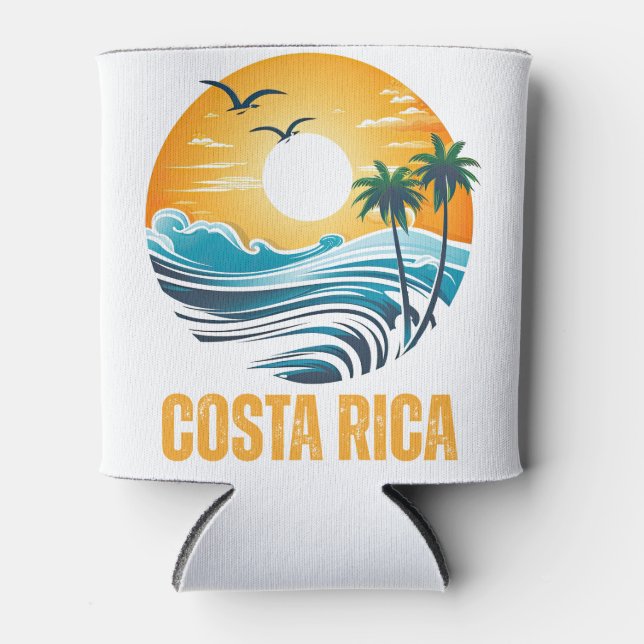 Costa Rica  Can Cooler (Front)