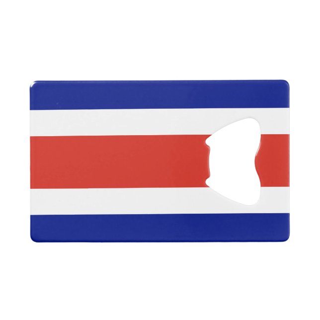 Costa Rica Civil Flag (Front (Horizontal))