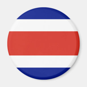Costa Rica Civil Flag Magnet