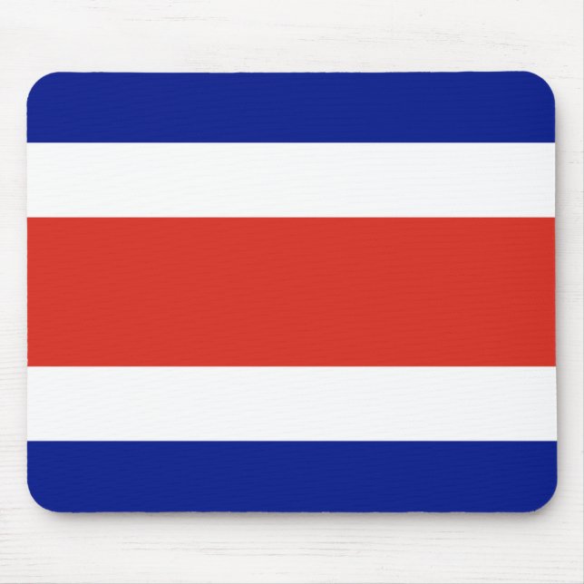 Costa Rica Civil Flag Mouse Pad (Front)