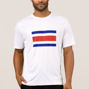 Costa Rica Civil Flag T-Shirt