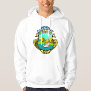 Costa Rica Coat of arms CR Hoodie