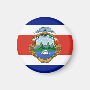Costa Rica (coat of arms/ flag) Magnet