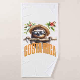 Costa Rica cool sloth Classic T-Shirt Bath Towel