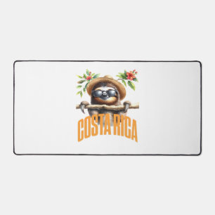 Costa Rica cool sloth Classic T-Shirt Desk Mat