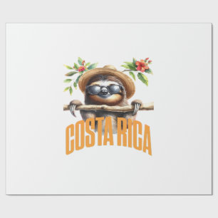 Costa Rica cool sloth Classic T-Shirt Wrapping Paper