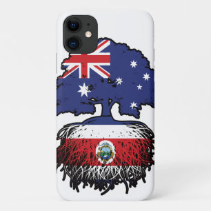 Costa Rica Costa Rican Australian Australia Tree Case-Mate iPhone Case