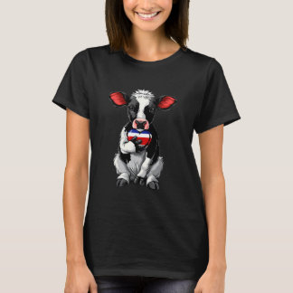 Costa Rica Cow Heart Costa Rican Pride Costa Rican T-Shirt