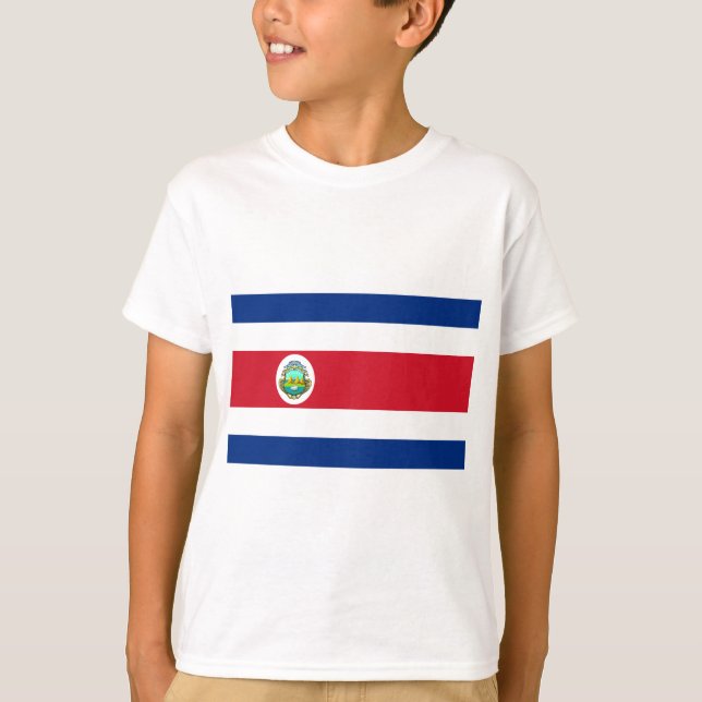 costa rica crest T-Shirt (Front)