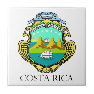 COSTA RICA - emblem/flag/coat of arms/symbol Tile