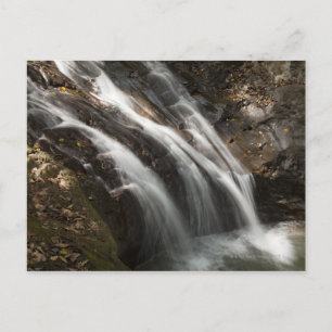 Costa Rica, Fast flowing waterfall Postcard